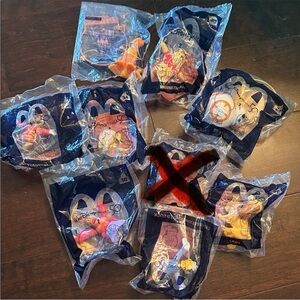 McDonald's Walt Disney World 50 happy meal toys